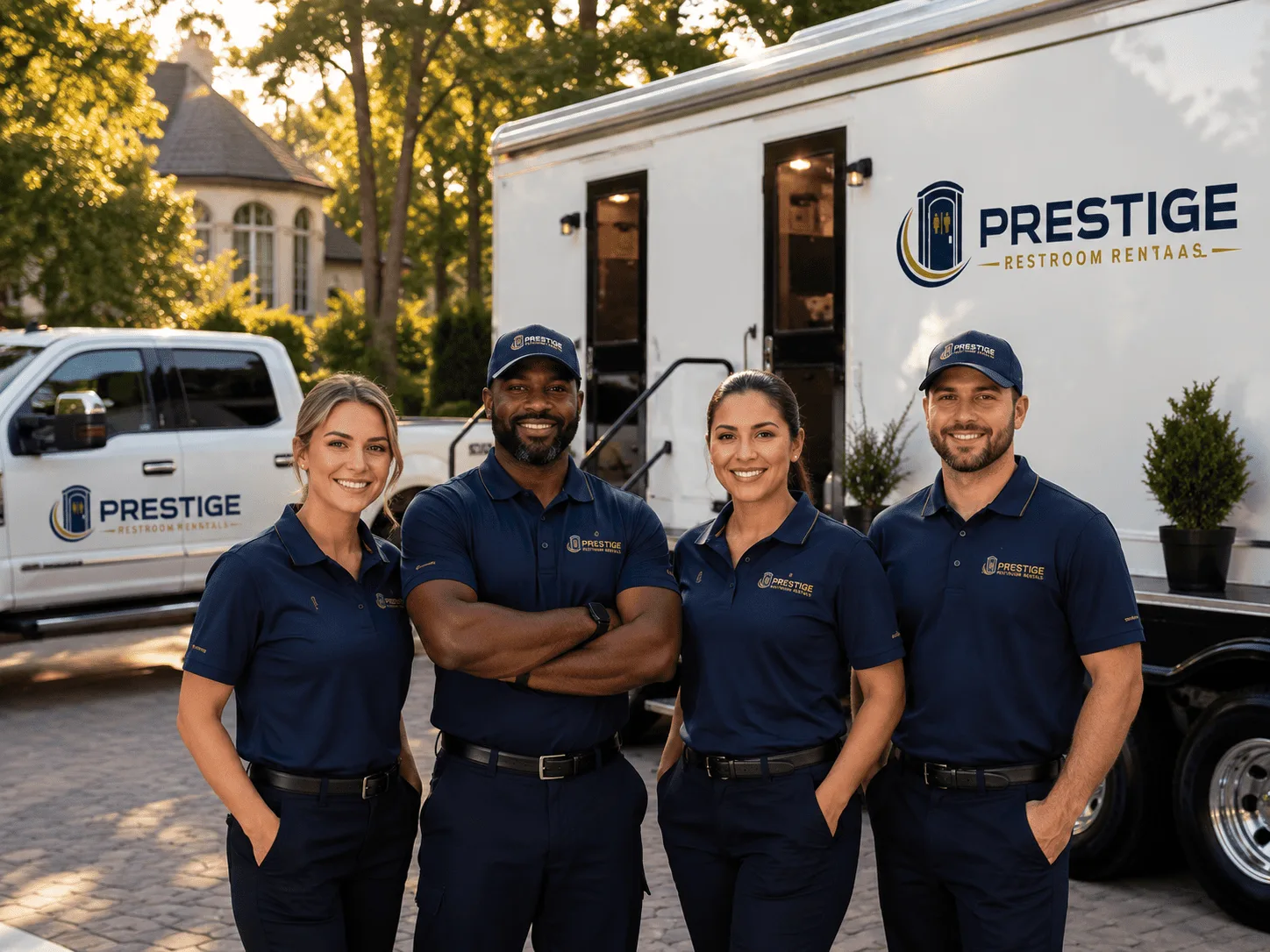 Trusted Luxury Portable Restrooms company in Huntly, VA